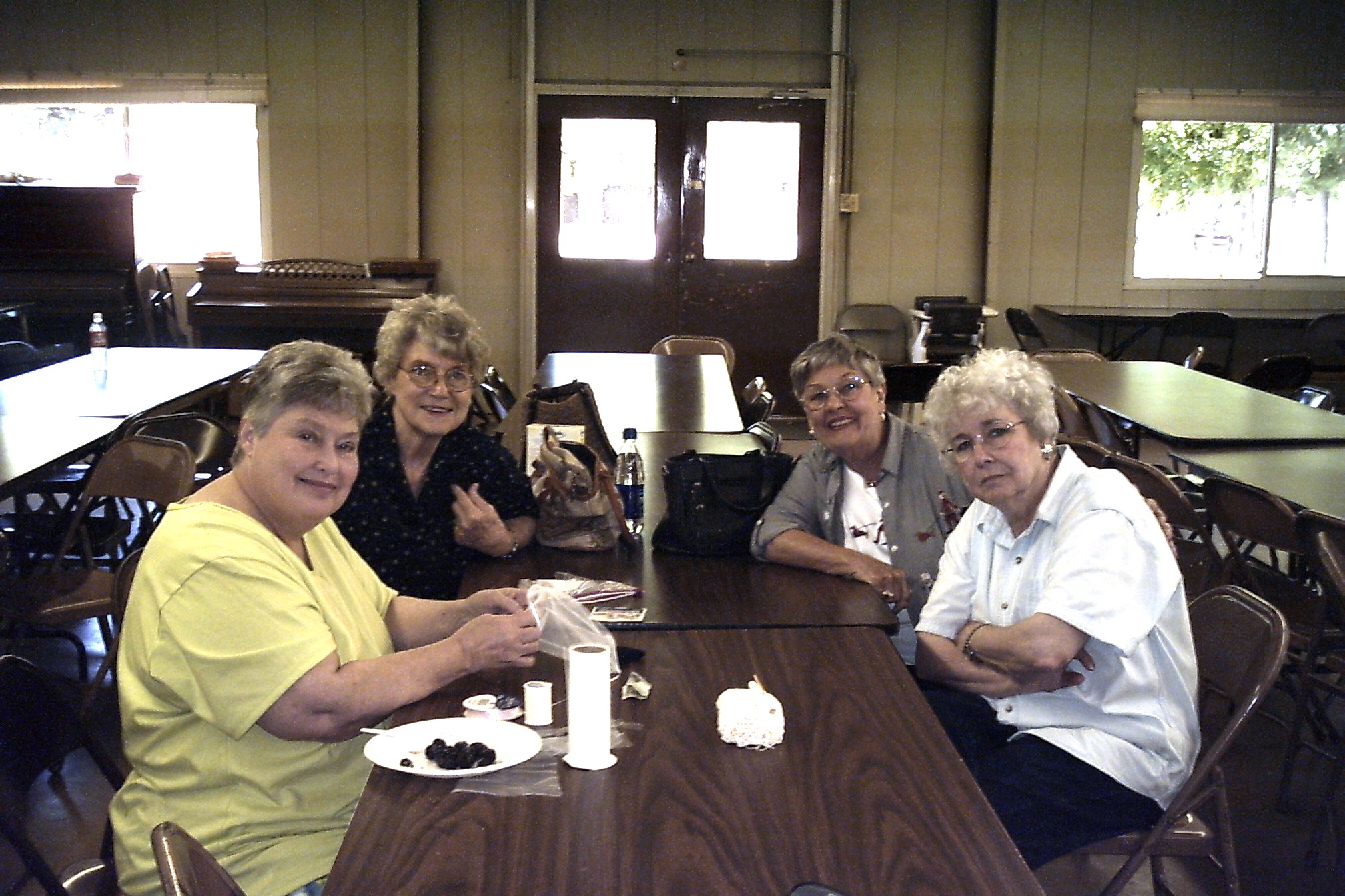 Jane McCartor, Loveta Pritchard, Nina Meadows and Wanda Coburn