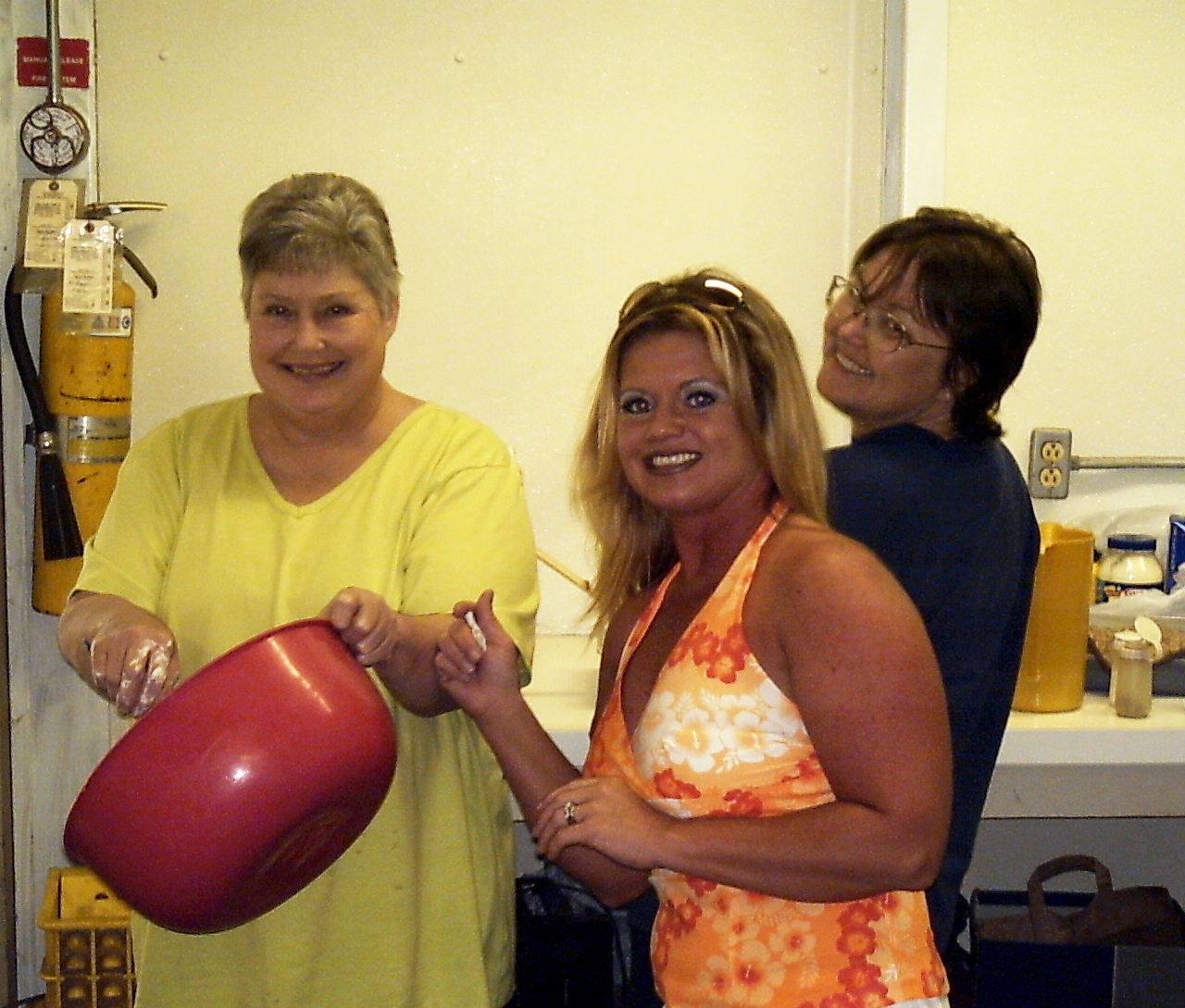 Jane McCartor, Misty, and Lana Hencey