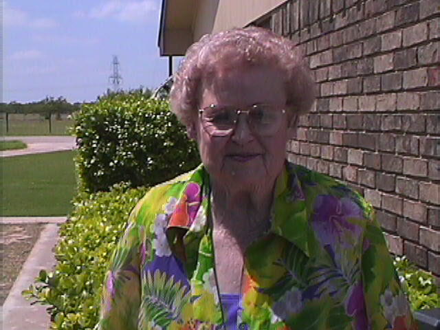 Connie Eckles at James Meadows house