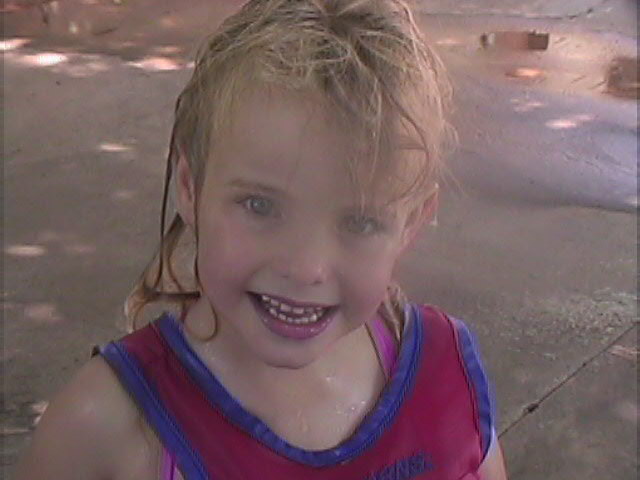 Molly Harris, daughter of Michelle Harris